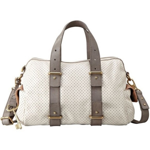 Fossil Maddox Leather Satchel - Picture 1 of 7